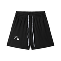 Mesh Drawstring Shorts