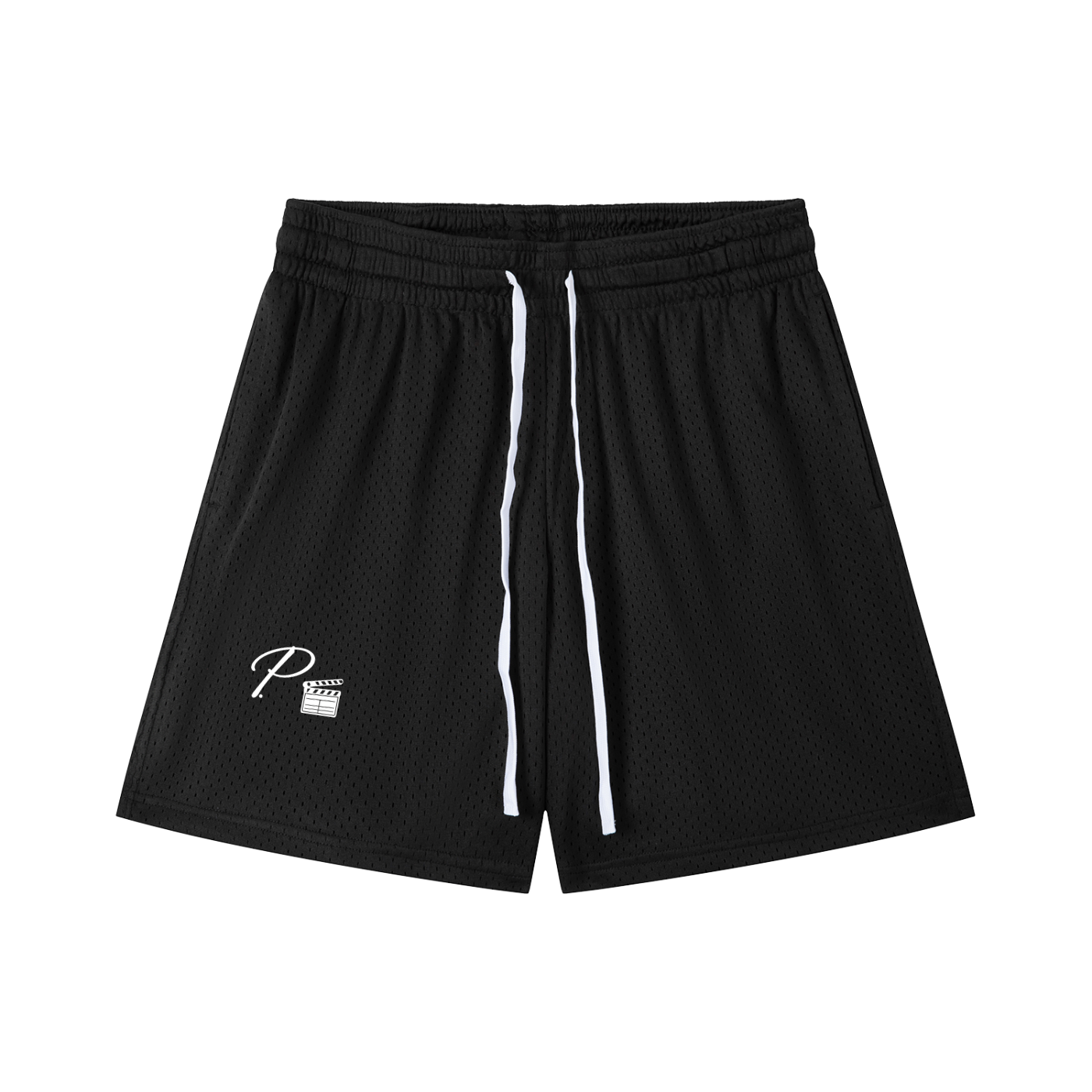 Performative basketball shorts