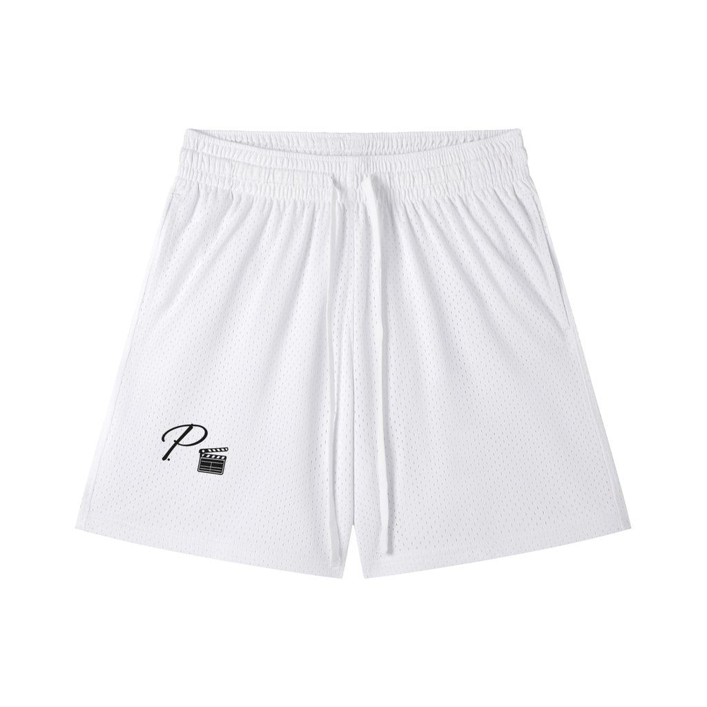 Performative basketball shorts